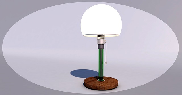 designovou lampu